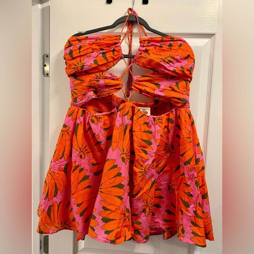 NWT Farm Rio Pink Copacabana Mini Dress